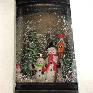 Other - 12" Illuminated Glitter Lantern - Santa Other - 12" Illuminated Glitter Lantern - Santa